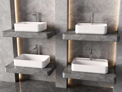 洗手盆3D模型下载